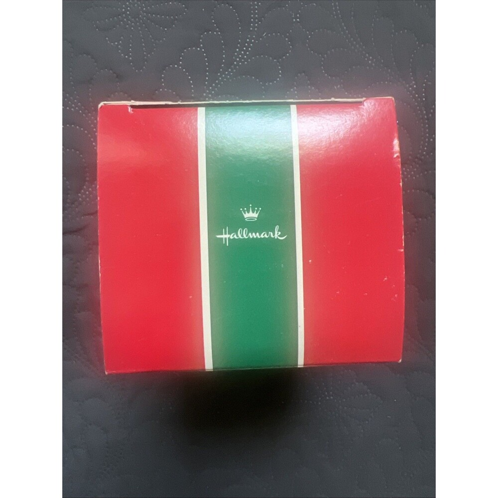 Vintage 1989 Hallmark Keepsake Ornament Grandson Glass Ball Holiday Decor Accent - Picture 4 of 6